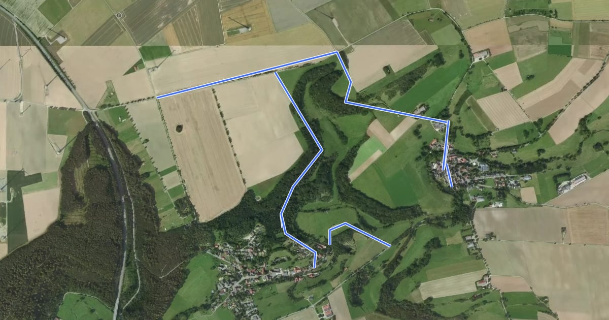 Маршрут Grundsteinheim Rundweg G4 на спутниковом снимке