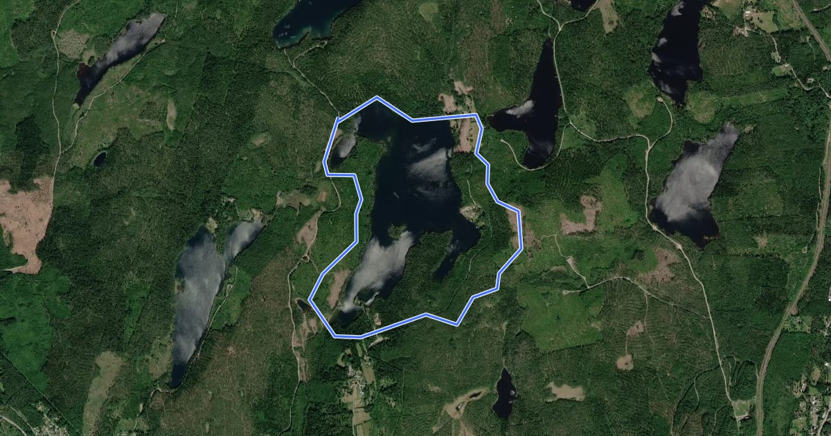 Маршрут Gul 6 km на спутниковом снимке