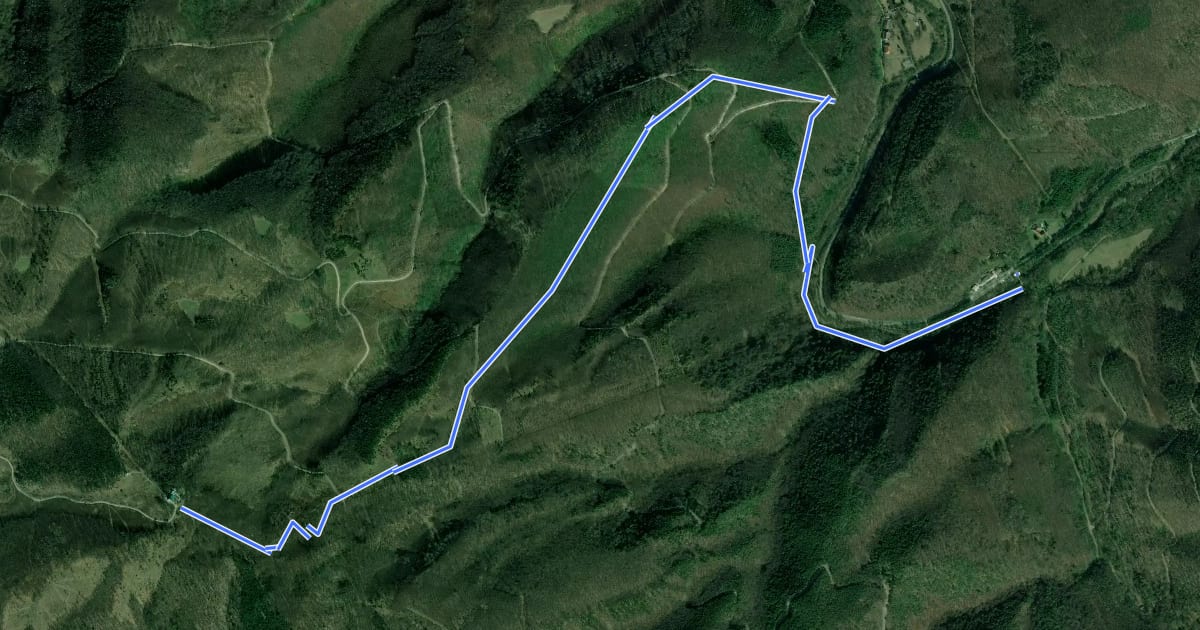 Маршрут Haltestelle Cholerakapelle - Hoher Lindkogel на спутниковом снимке