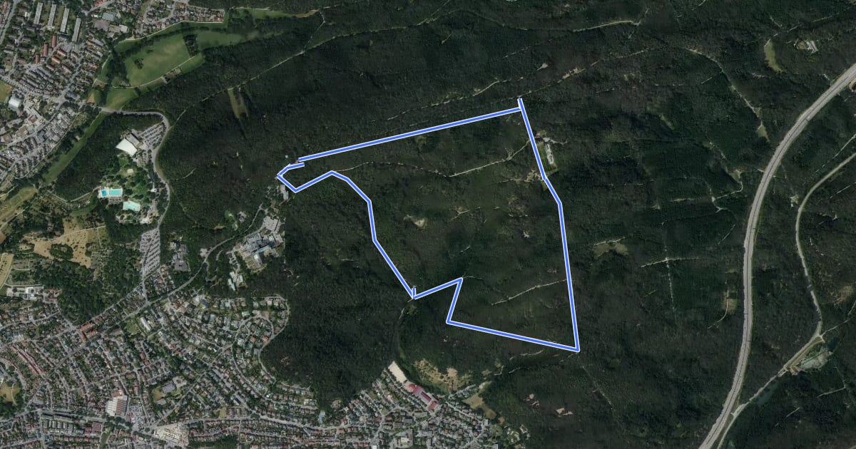 Маршрут Hasenweg Sindelfingen (kleine Runde) на спутниковом снимке