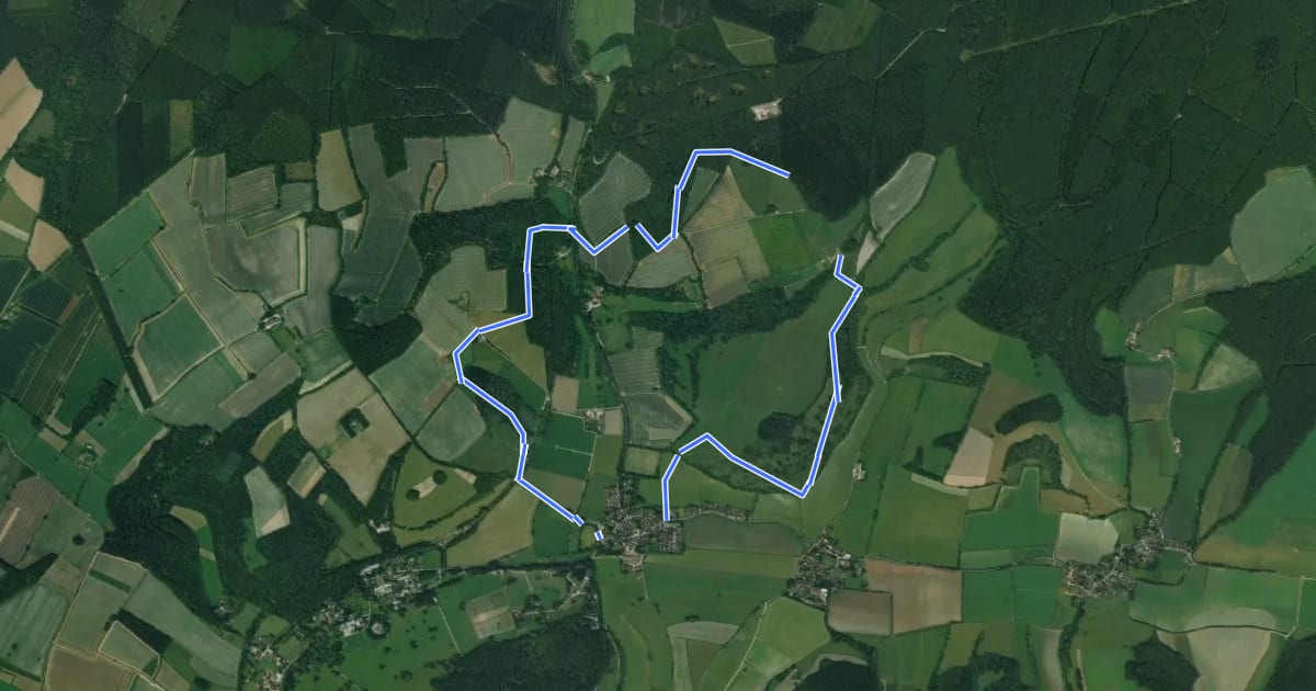 Маршрут Hat Hill to Levin Down walk, Drovers Estate на спутниковом снимке