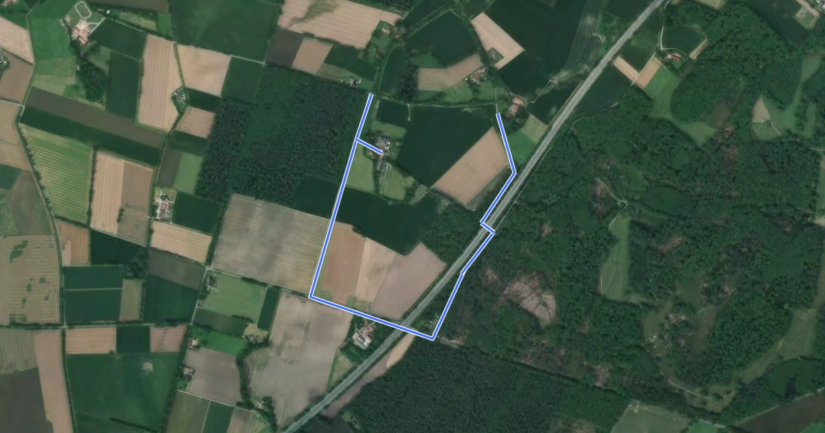 Маршрут Haus Waldfrieden Rundweg A0 на спутниковом снимке