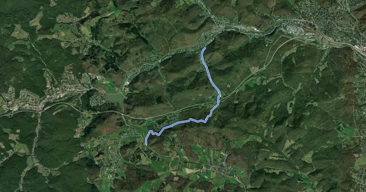 Маршрут Heimbautal - Laabersteig Berg - Naturpark на спутниковом снимке