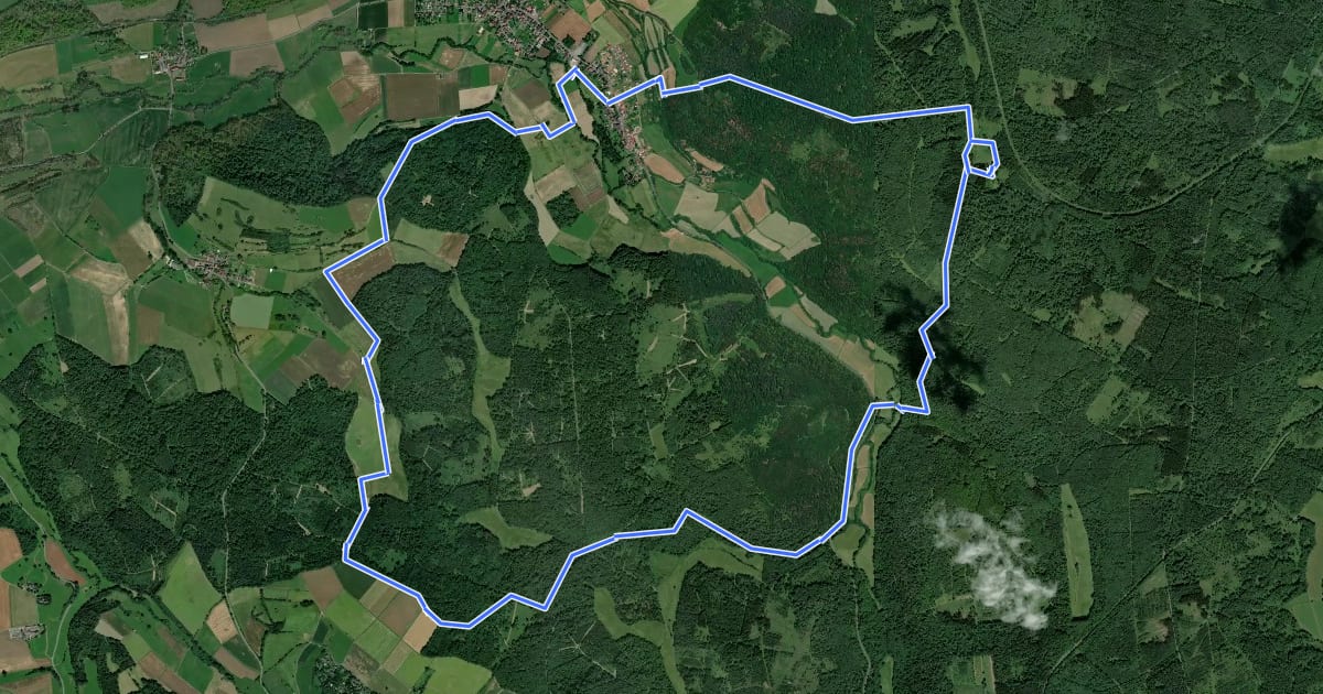 Маршрут HeinzemannTour на спутниковом снимке