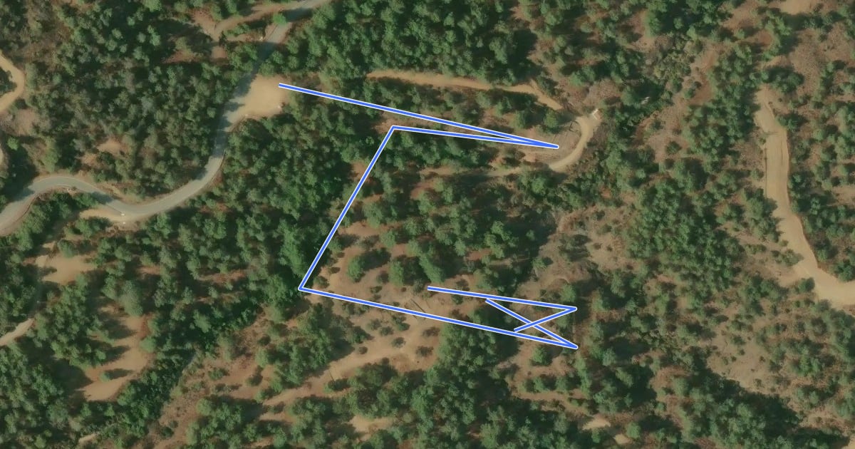 Маршрут Helidonia Nature Trail на спутниковом снимке