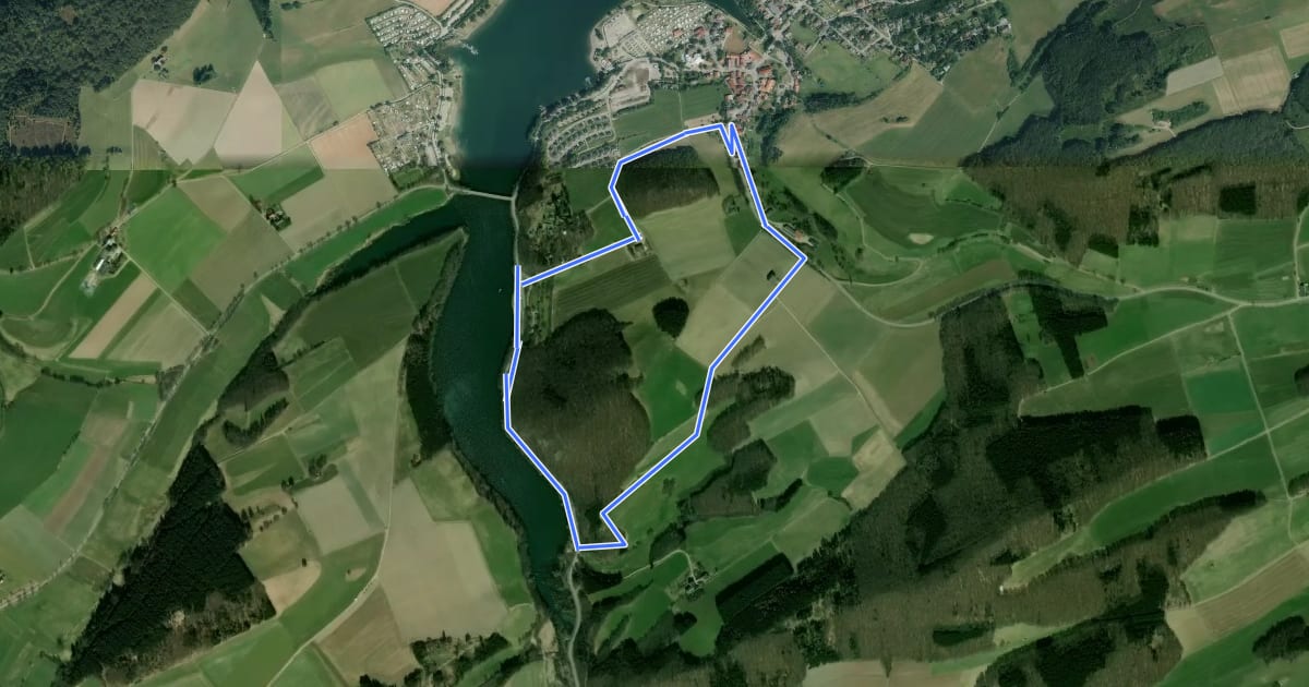 Маршрут Heringhausen H3 на спутниковом снимке