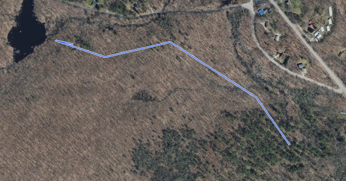 Маршрут Heritage Trail на спутниковом снимке