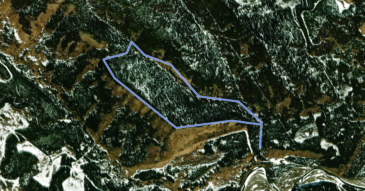 Маршрут Hike: Fullerton Loop на спутниковом снимке