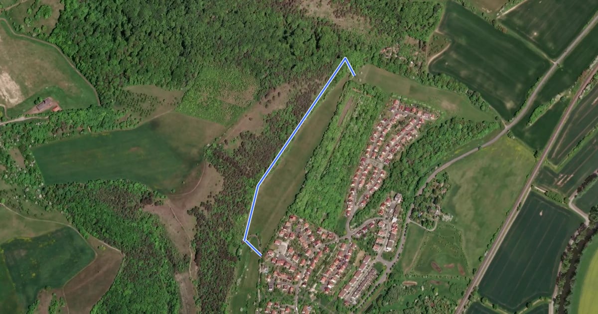 Маршрут Himmelreichrundweg на спутниковом снимке