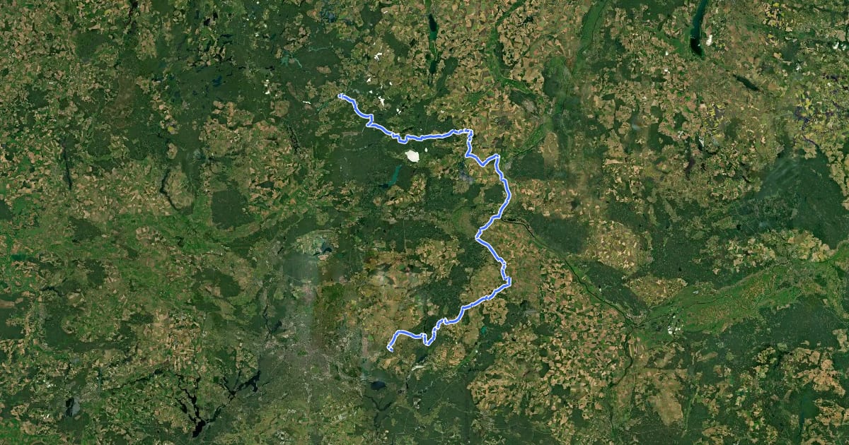 Маршрут Historische Stadtkerne Route 1 [Teil 2] на спутниковом снимке