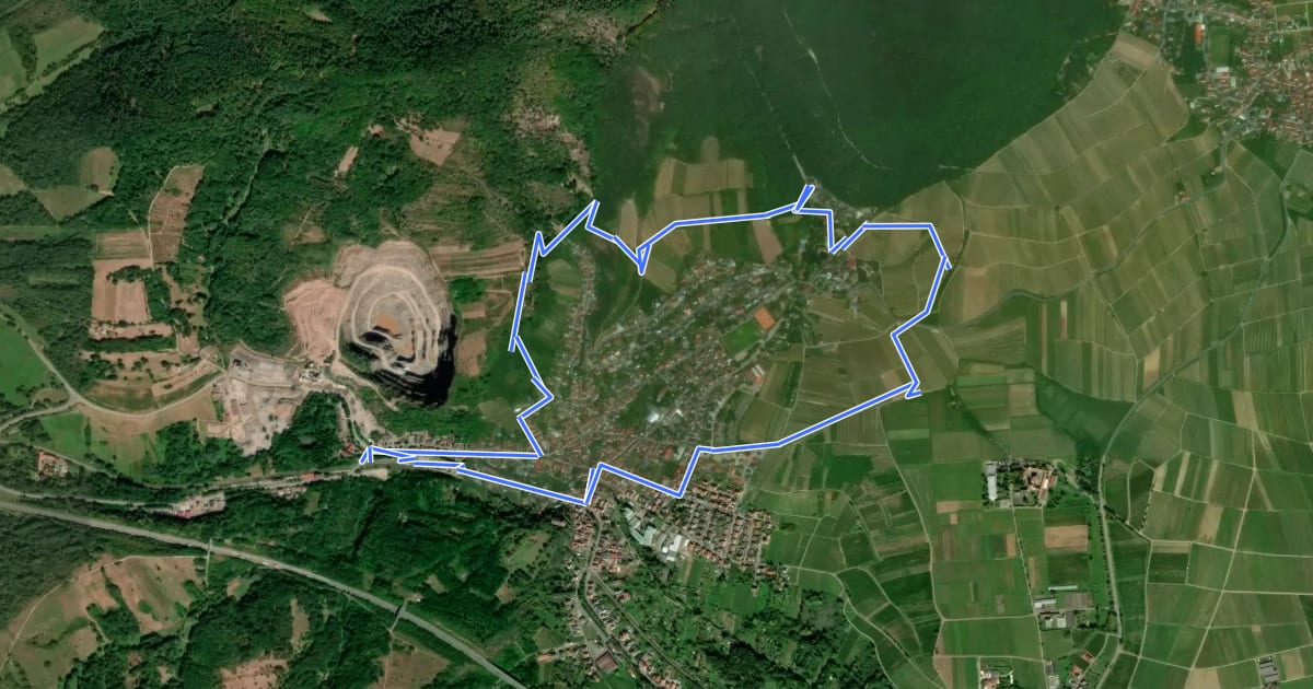 Маршрут Historischer Rundweg Albersweiler на спутниковом снимке