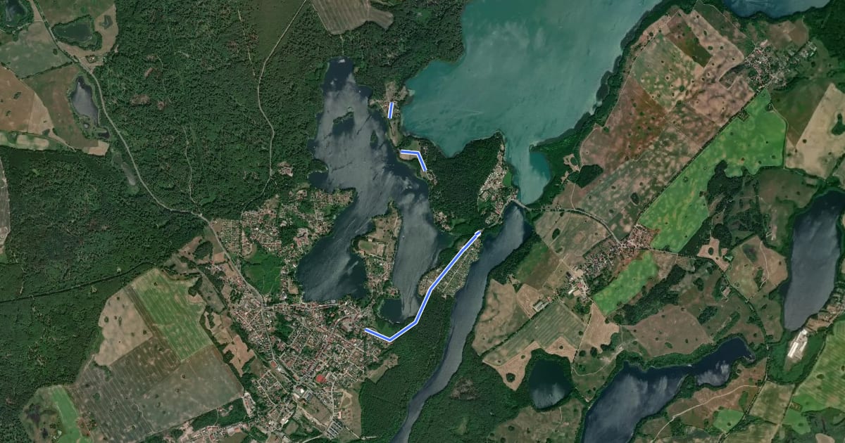 Маршрут Historischer Rundweg Audioguide на спутниковом снимке
