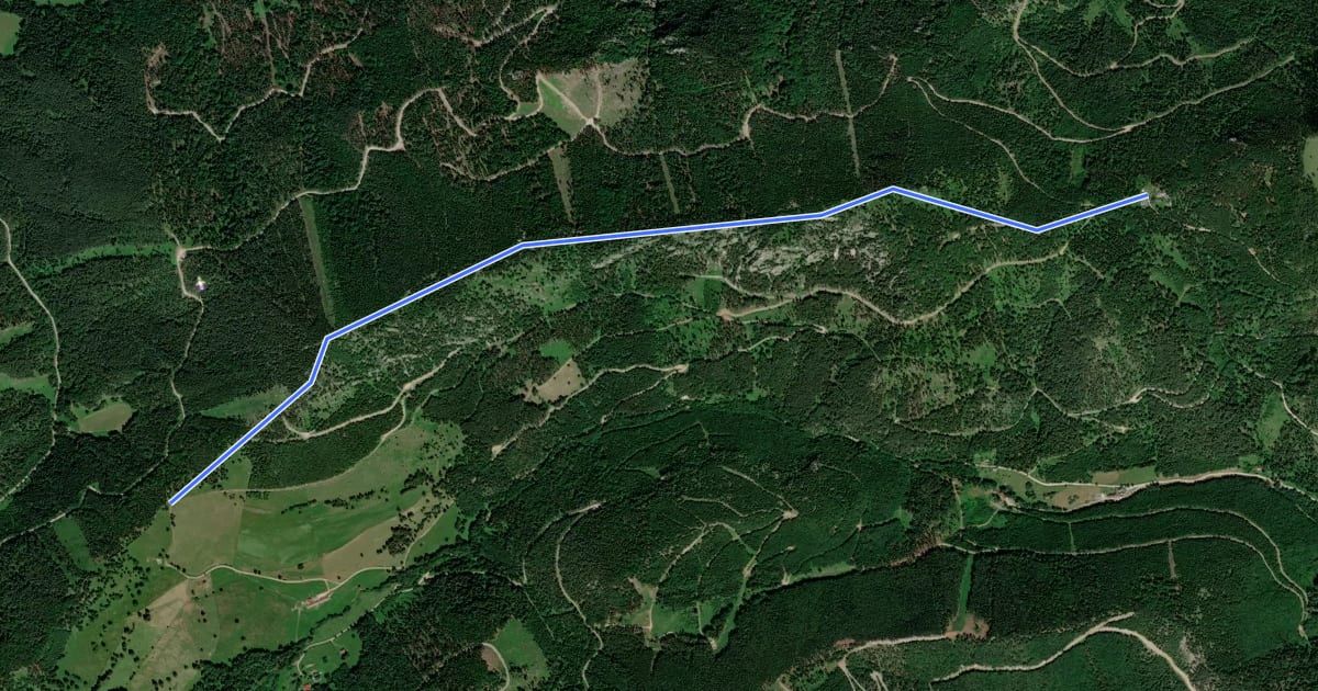 Маршрут Öhlerschutzhaus - Schoberkapelle на спутниковом снимке