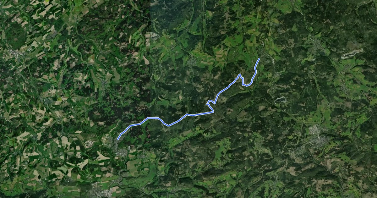 Маршрут Hunaukammweg K2 на спутниковом снимке