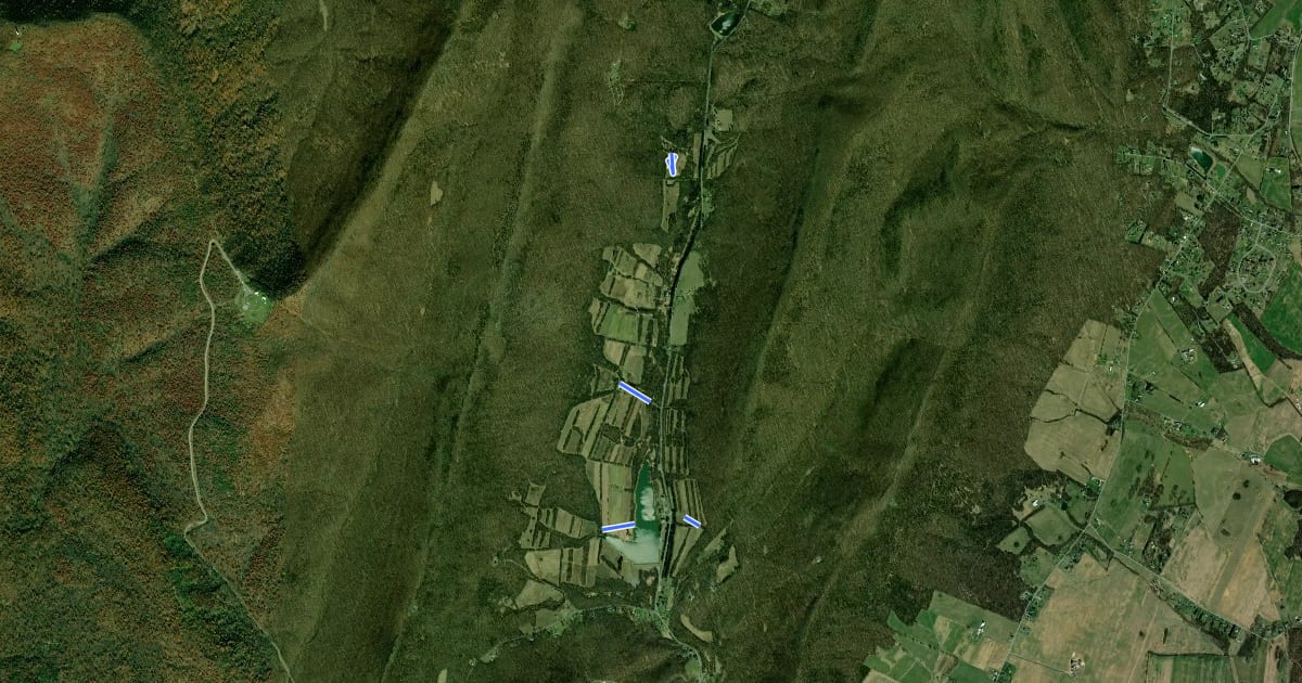 Маршрут Indian Springs Wma на спутниковом снимке
