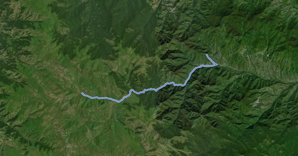 Маршрут Janapar - Section 11 - Gandzasar to Andzavner на спутниковом снимке
