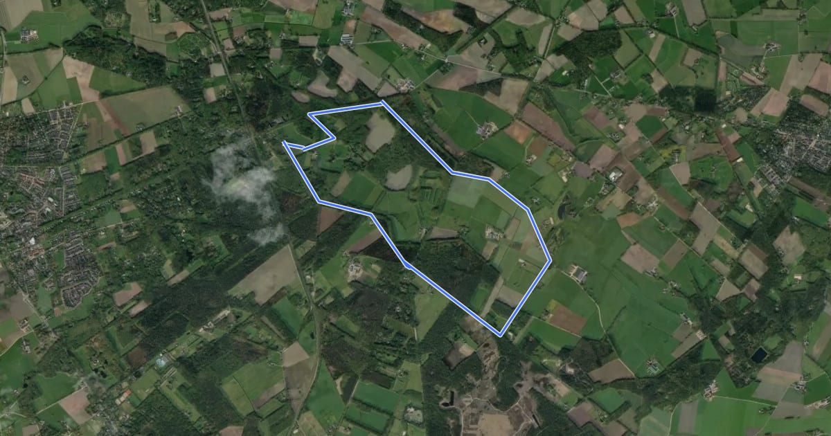Маршрут Joppe route на спутниковом снимке