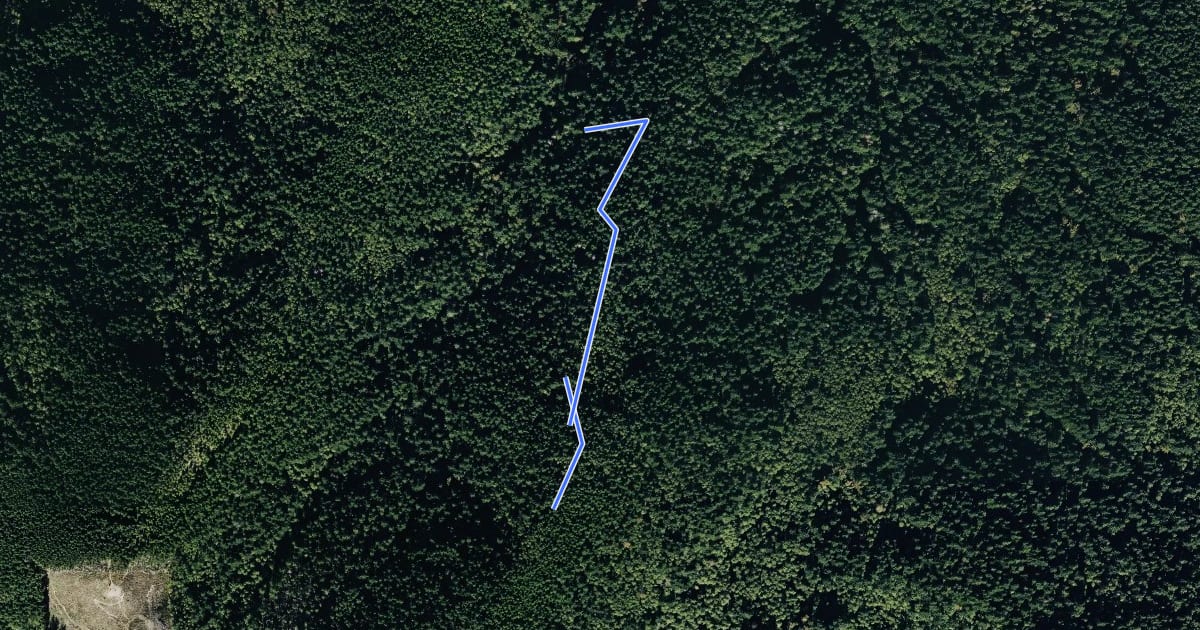 Маршрут K-3 Trail на спутниковом снимке