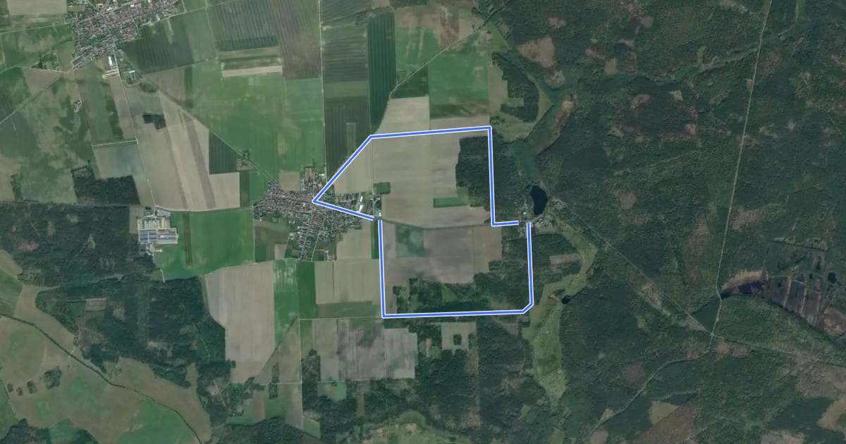 Маршрут Kögelwanderweg на спутниковом снимке