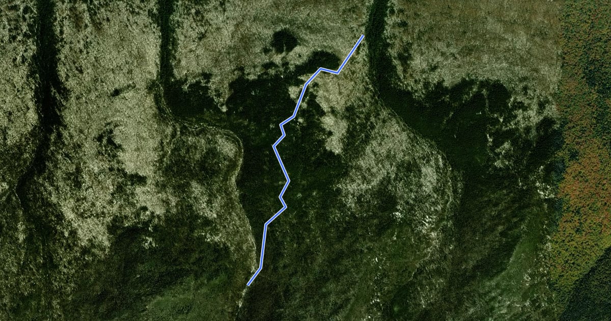 Маршрут Kelton Trail на спутниковом снимке