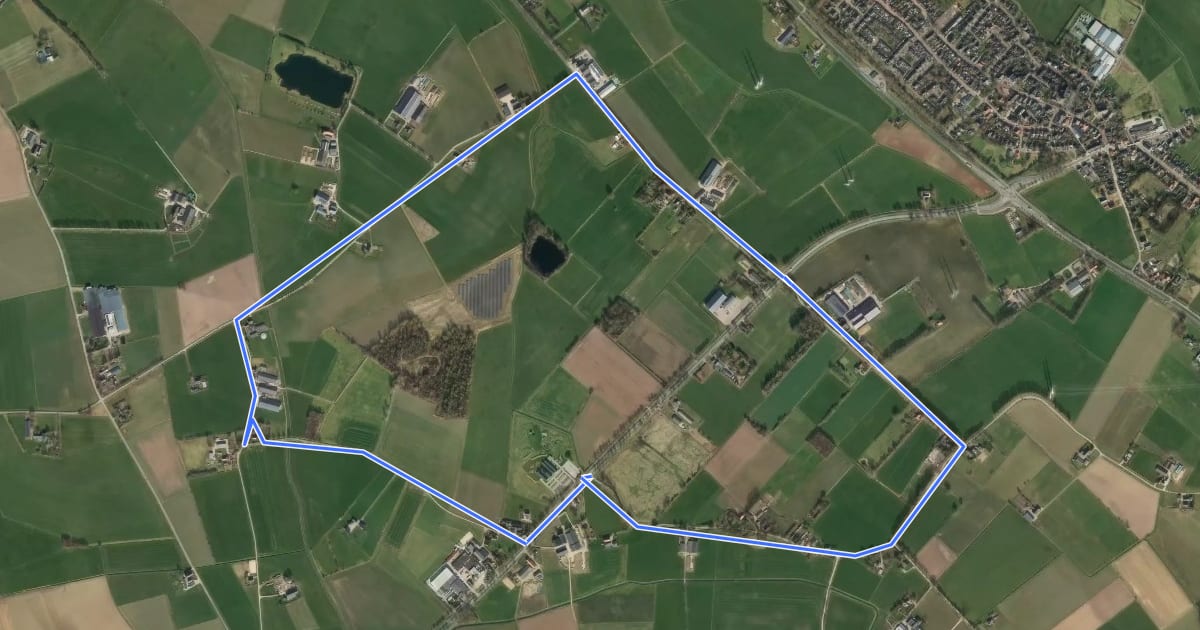 Маршрут Kemperplasroute на спутниковом снимке