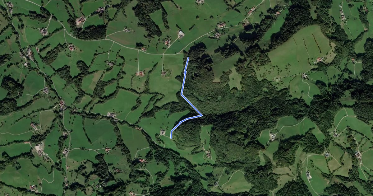 Маршрут Kendler Wasserfall - Abkürzung vom Steinbauer zum Mostbrunnen (St. Georgen an der Leys) на спутниковом снимке