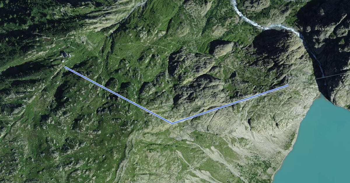 Маршрут Ketteliweg на спутниковом снимке