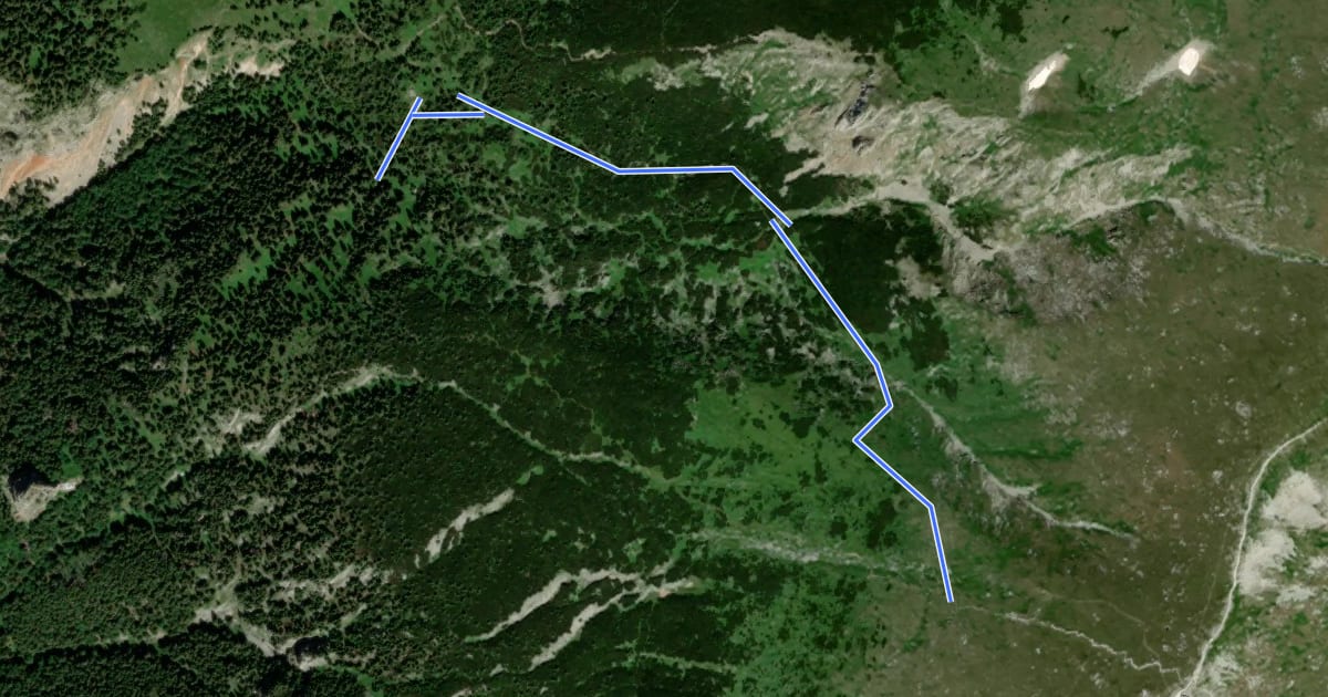 Маршрут Kienthalerhütte - Schneegraben - Klosterwappen на спутниковом снимке