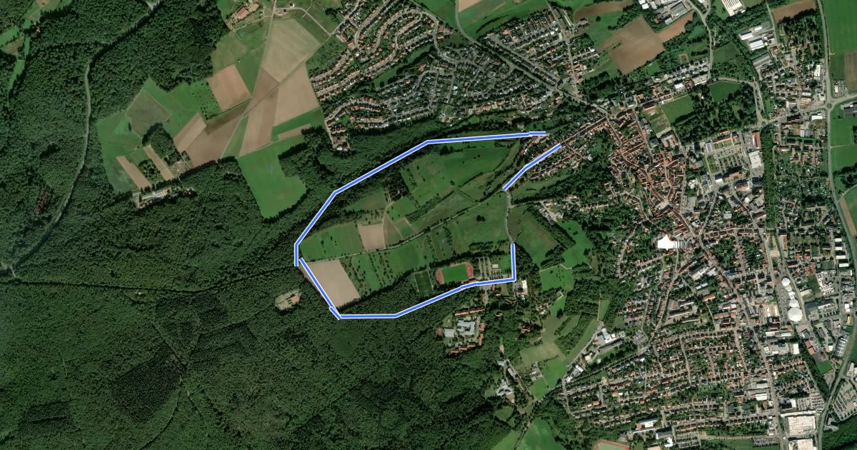 Маршрут Kirchheim-Bolanden Rundwanderweg Nr. 3 на спутниковом снимке