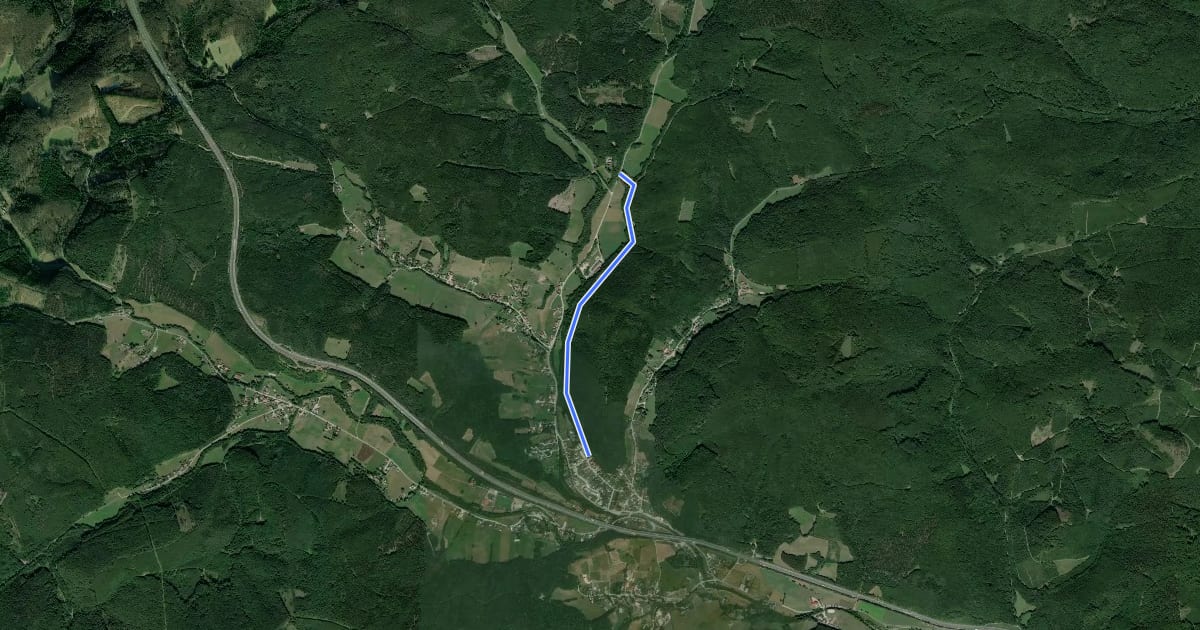 Маршрут Klausen-Leopoldsdorf - Agsbachleitenstraße на спутниковом снимке