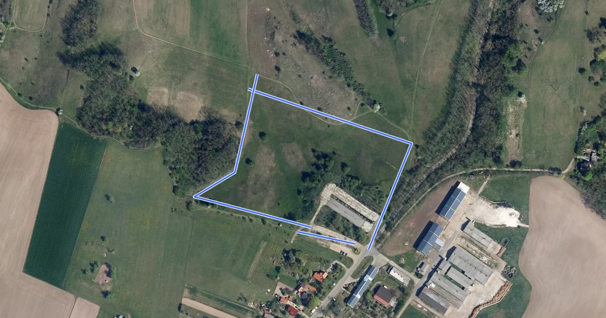 Маршрут Kleiner Wanderweg на спутниковом снимке