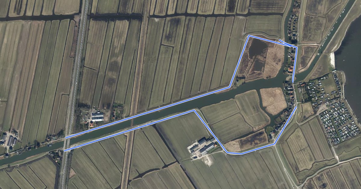Маршрут Kogenroute на спутниковом снимке