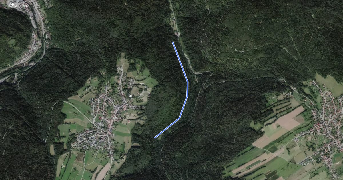 Маршрут Kohlbrunnen - Beim Grösseltal-Haus на спутниковом снимке
