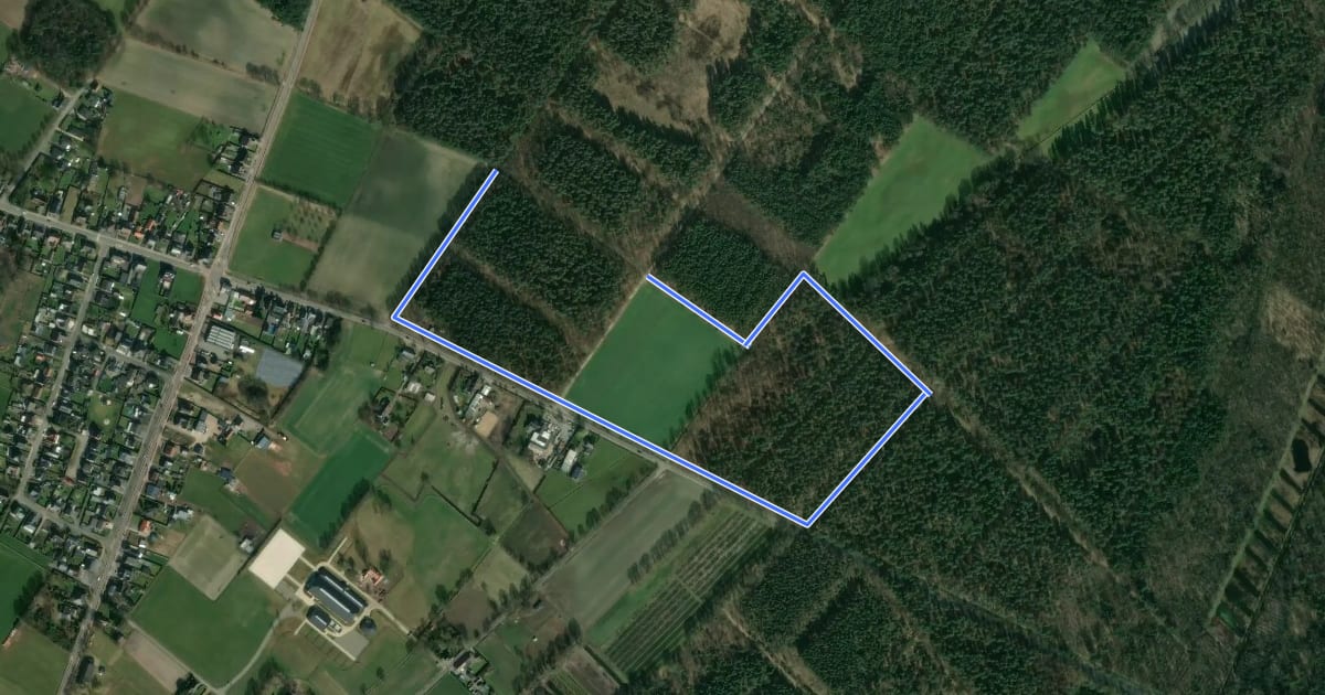 Маршрут Kolis De Wielenweg на спутниковом снимке