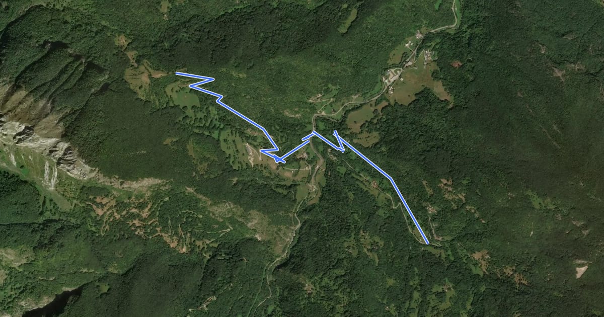 Маршрут L26A на спутниковом снимке