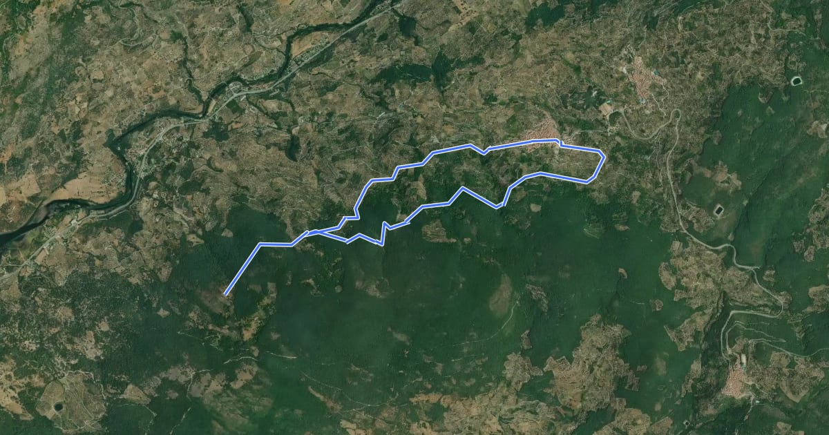Маршрут La era de San Bernabé на спутниковом снимке