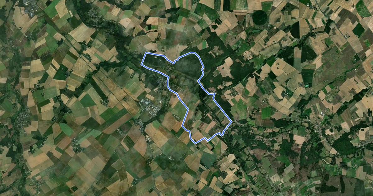 Маршрут La Fayette dans la Vallée de l'Indre - Reignac-sur-Indre, Azay-sur-Indre на спутниковом снимке