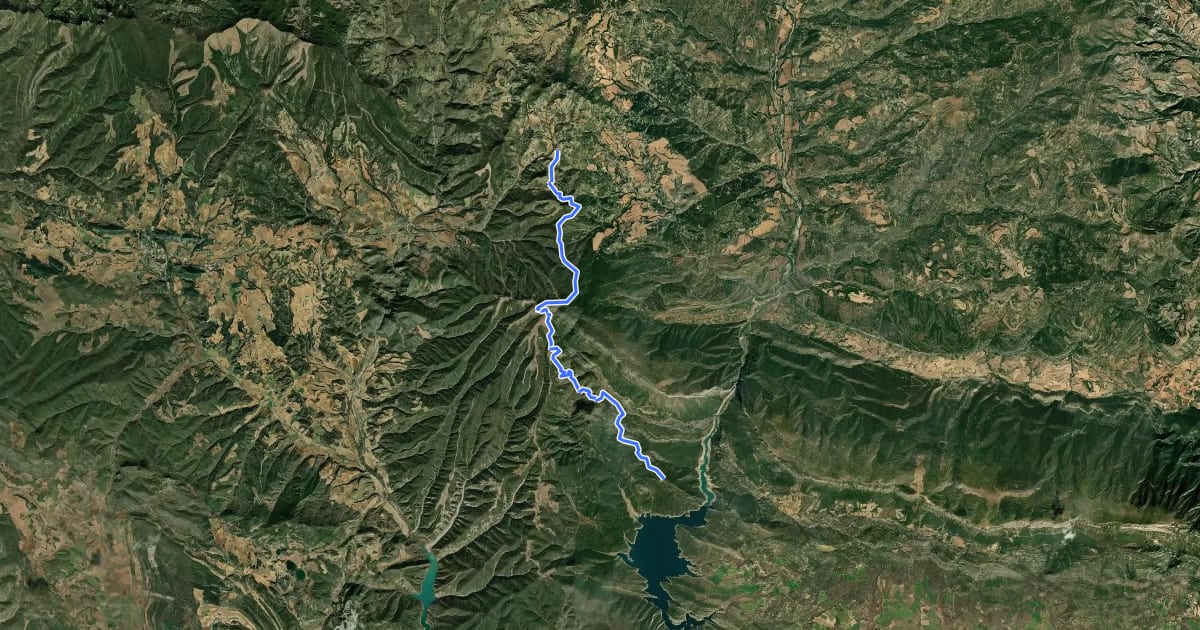 Маршрут La Ribagorza. BTT. Ruta 28. Montfalcó на спутниковом снимке