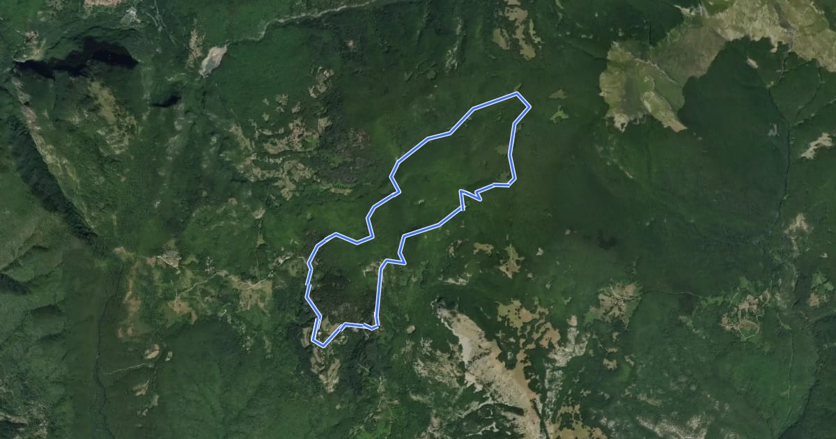 Маршрут La Torbiera di Lamarossa на спутниковом снимке