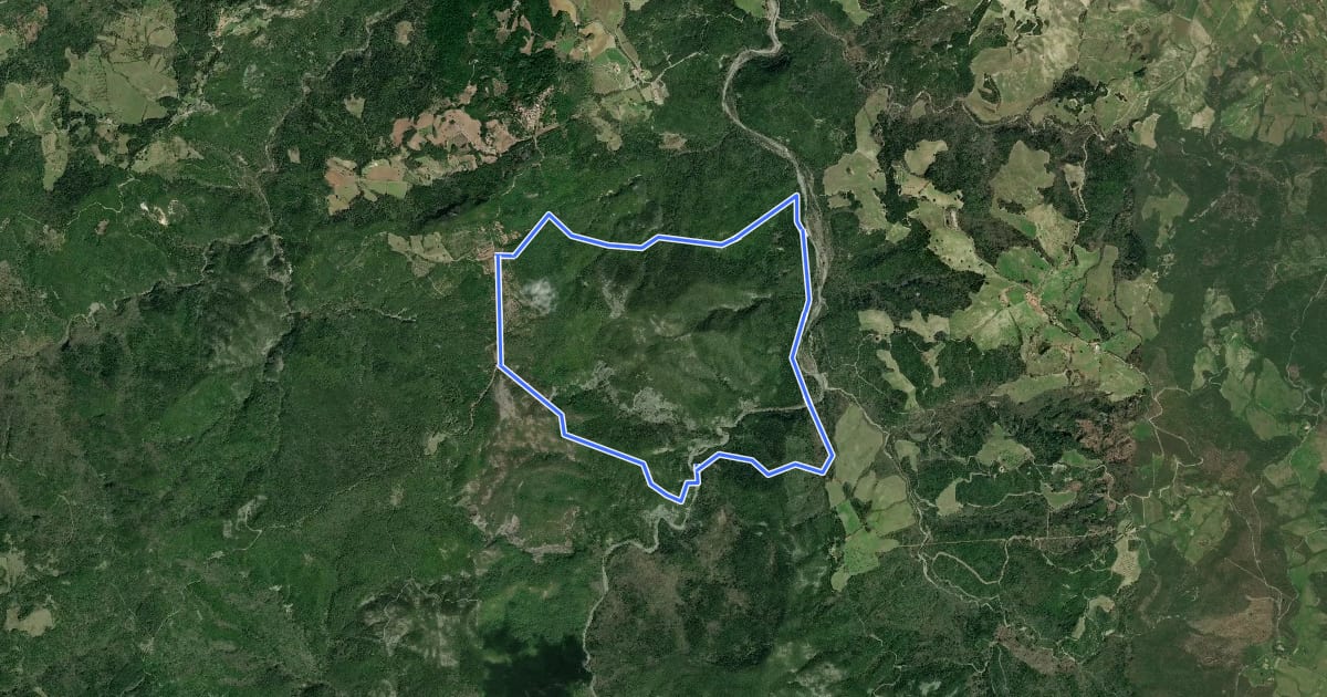 Маршрут La valle del Trossa e le rupi di Frontosini на спутниковом снимке
