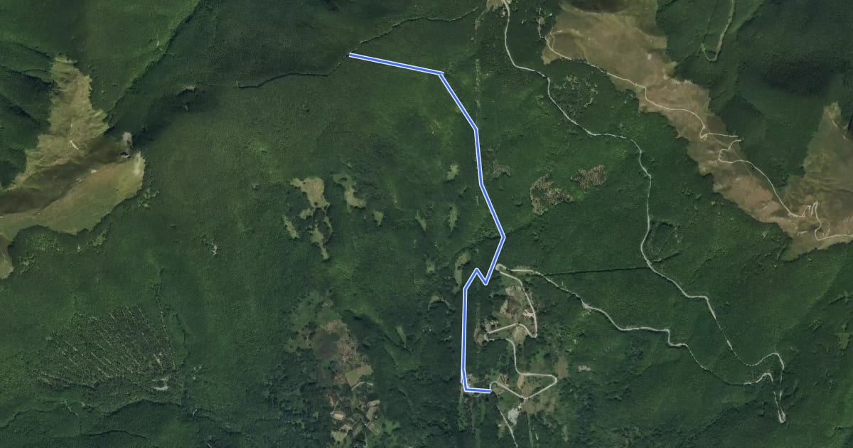 Маршрут Laghetti di Lamastrone - Passo di Cavorsella на спутниковом снимке