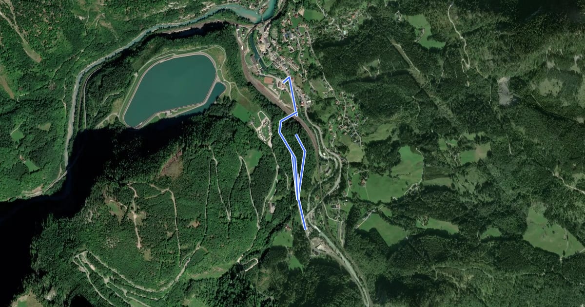 Маршрут Landler Spazierwege Weg Nr. #11 на спутниковом снимке