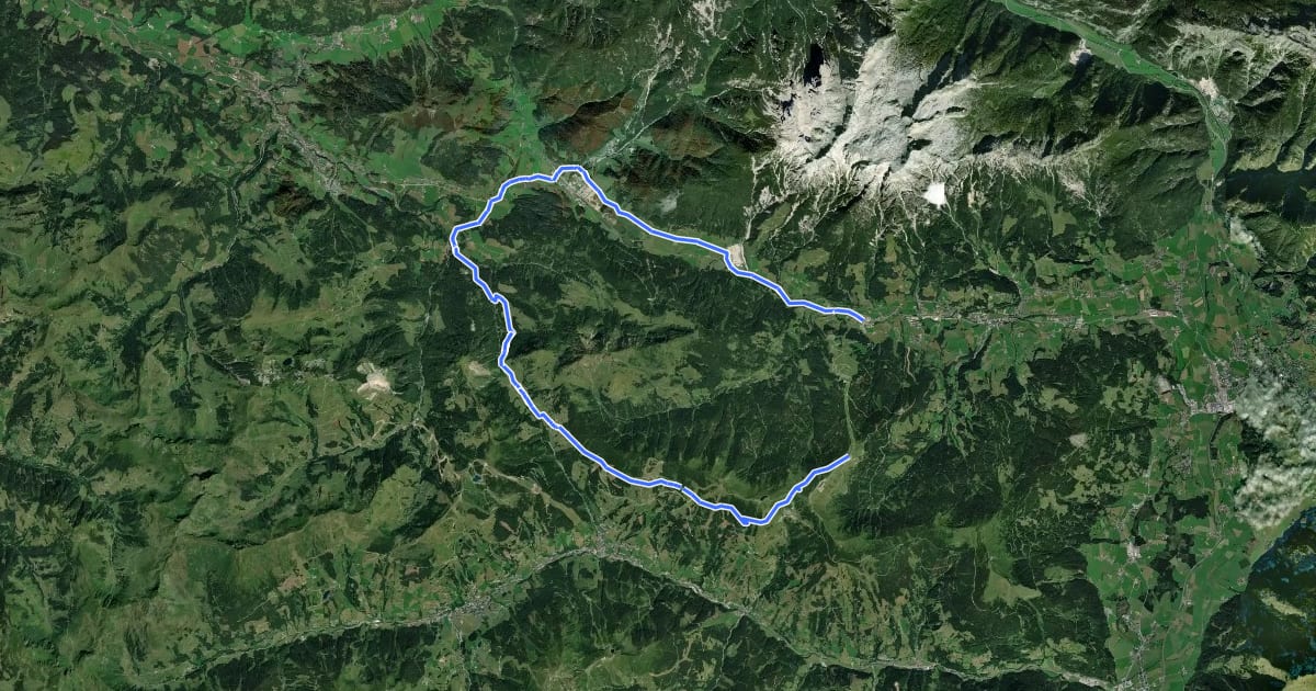 Маршрут LE 05 | Soft-Trail-Tour на спутниковом снимке