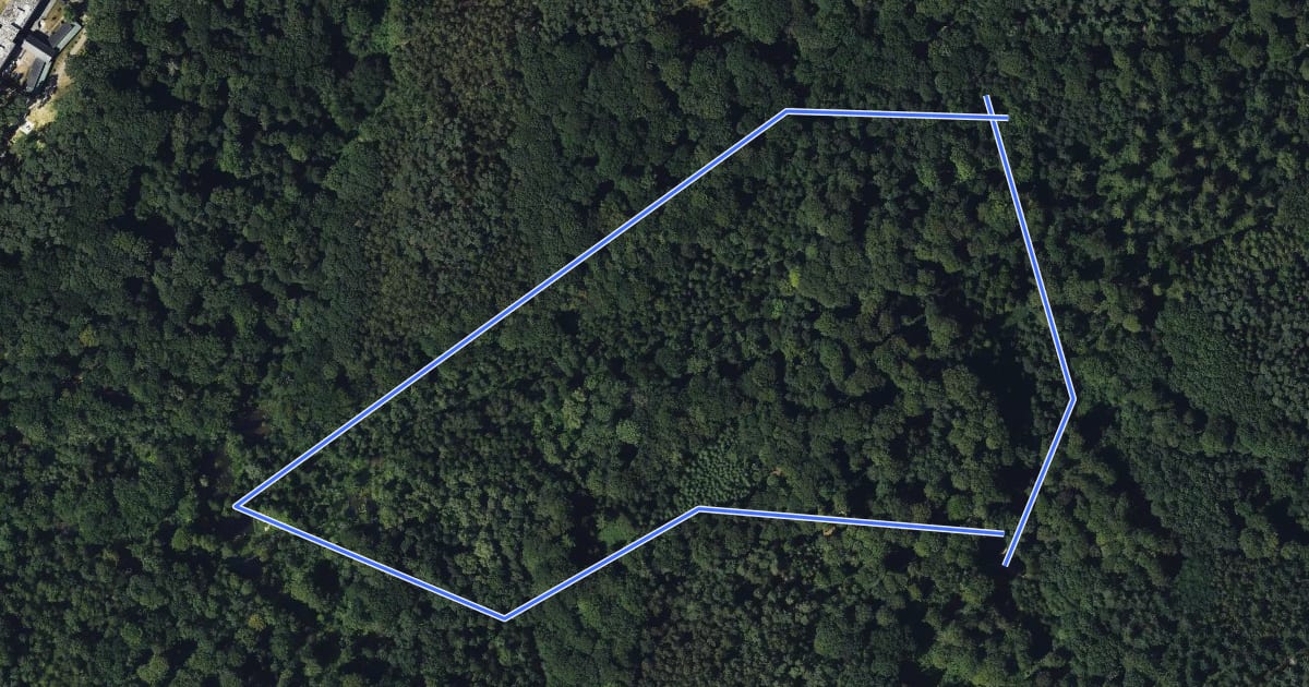 Маршрут Le circuit Faune & Flore на спутниковом снимке