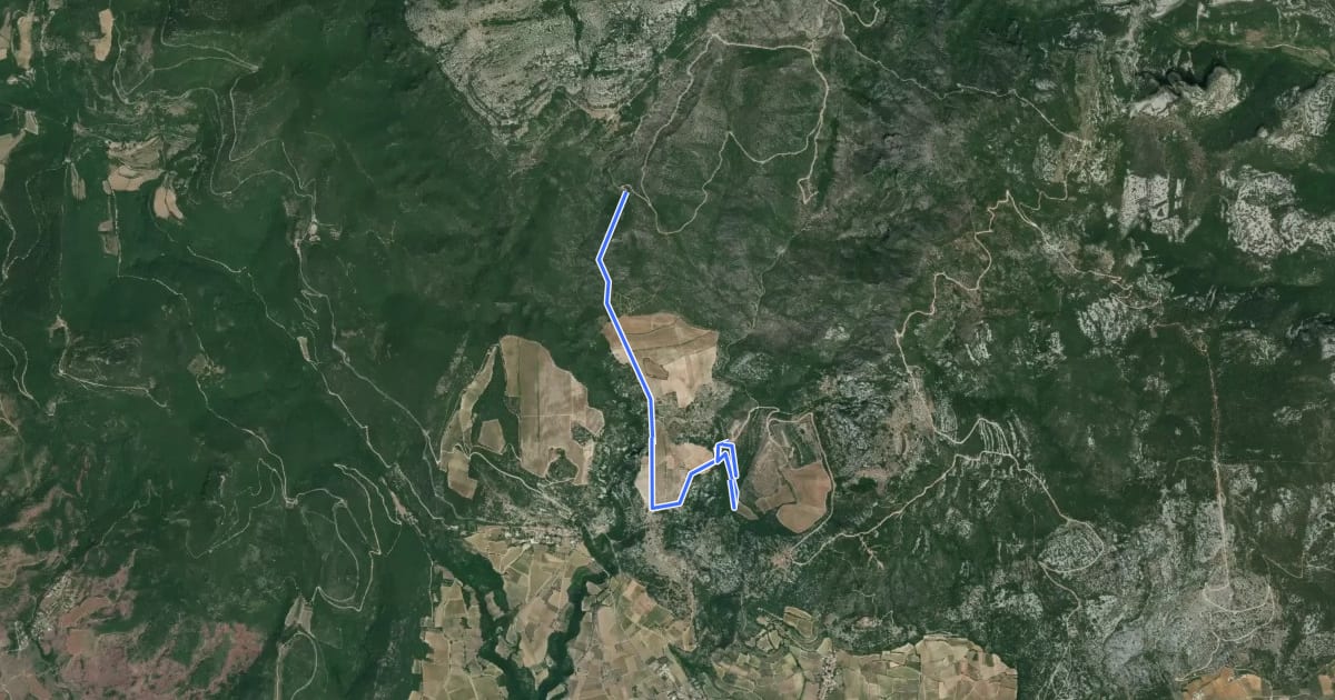 Маршрут Le col de la croix de fer на спутниковом снимке
