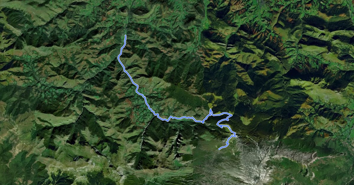 Маршрут Le col de La Pierre-Saint-Martin depuis Licq-Atherey на спутниковом снимке