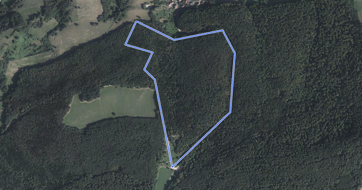 Маршрут Le sentier des Marocains petit circuit на спутниковом снимке