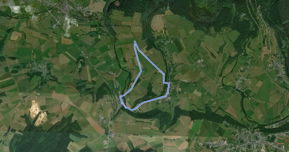 Маршрут Le Tour de Daviha на спутниковом снимке