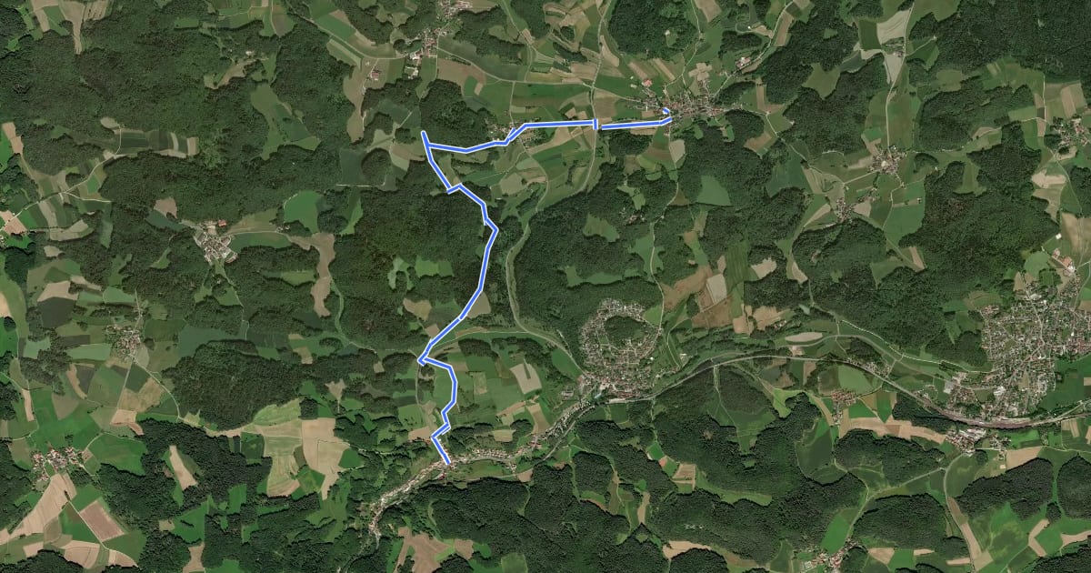 Маршрут Lehendorf-Schmidtstadt на спутниковом снимке