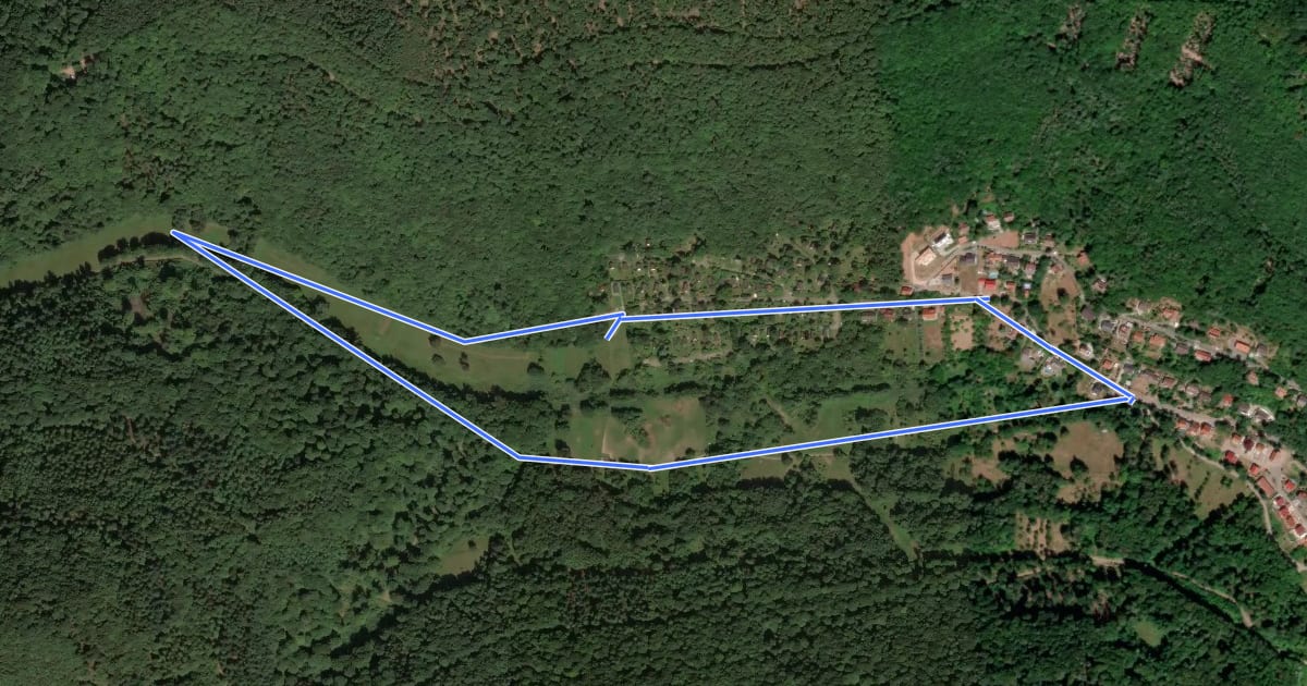 Маршрут Leinsweiler Nordic-Walking leichte Tour на спутниковом снимке
